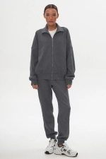 Джогеры Delon Ribbed Grey Джогеры Delon Ribbed Grey