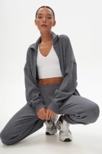 Джогеры Delon Ribbed Grey Джогеры Delon Ribbed Grey