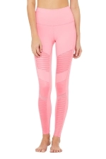 Легинсы High-Waist Moto Flamingo