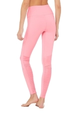 Легинсы High-Waist Moto Flamingo