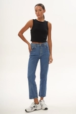 Топ Muscle Rib Solid Black Топ Muscle Rib Solid Black