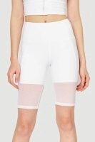 Велосипедные шорты Mesh White