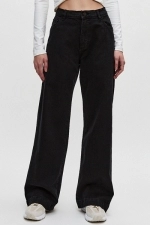 Джинсы Zoie Wide Leg in Nightshade Black