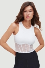 Топ Corset White