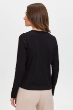 Топ Pilates Core Rib Black Топ Pilates Core Rib Black