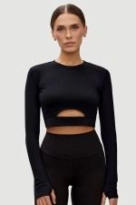 Лонгслив Get Fit Black