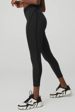 Легинсы Airlift High-Waist 7/8 Line Up Black