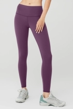 Легинсы 7/8 High-Waist Airbrush Dark Plum Легинсы 7/8 High-Waist Airbrush Dark Plum