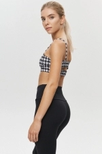 Топ Bali Bandeau Houndstooth Топ Bali Bandeau Houndstooth