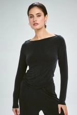 Лонгслив Soft Black