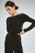 Лонгслив Soft Black