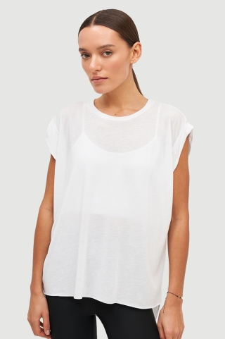 Топ Flowy White Топ Flowy White