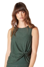 Топ Front Twist Muscle Green Ivy