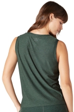Топ Front Twist Muscle Green Ivy