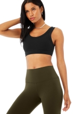 Легинсы 7/8 High-Waist Airbrush Dark Olive