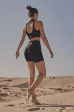 Велосипедные шорты High-Waist Sculpting Black Велосипедные шорты High-Waist Sculpting Black