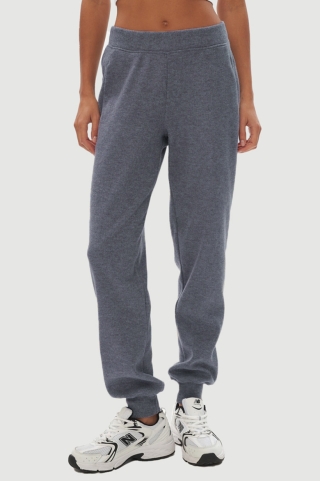 Джогеры Delon Ribbed Grey