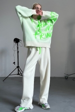 Худи Anarchy White - Lime Худи Anarchy White - Lime