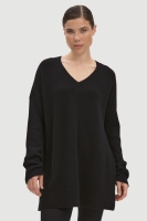 Свитер V-neck Linda Black