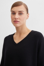 Свитер V-neck Linda Black