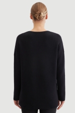 Свитер V-neck Linda Black