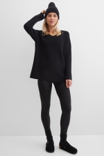 Свитер V-neck Linda Black