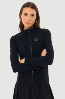 Лонгслив Zip Slim Fit Nero