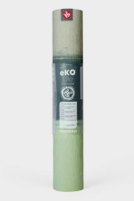 Коврик для йоги Manduka EKO Lite Mat Green Ash Stripe 4 мм
