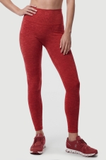 Легинсы Софт Алый Меланж