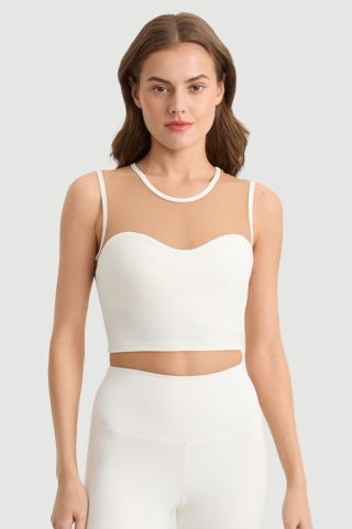 Топ-бюстье White