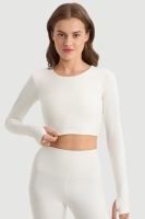 Топ Open Back Milk