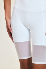 Велосипедные шорты c сеткой White