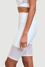 Велосипедные шорты c сеткой White