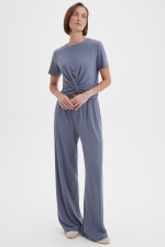 Брюки широкие S.Loren Peach Grey Брюки широкие S.Loren Peach Grey