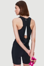 Топ Tie Back Black Топ Tie Back Black