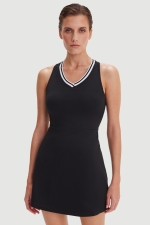 Платье Matchball V Neck Black Платье Matchball V Neck Black