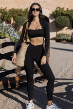 Легинсы V-Waist Yoga Black