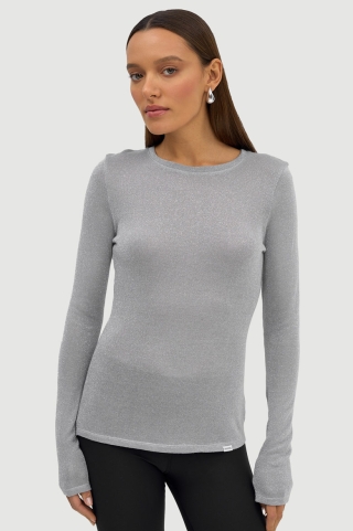 Лонгслив Evening Glowy Grey Лонгслив Evening Glowy Grey