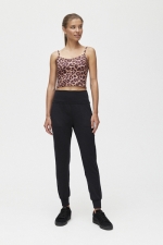Топ Truly Cropped Classic Leopard