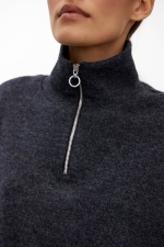 Джемпер Delon Ribbed Black