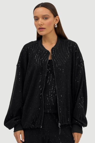 Бомбер Killian Glowy Black