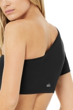 Топ Airlift Wave Crop Short Sleeve Black