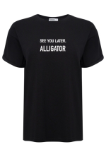 Футболка Base Black Alligator