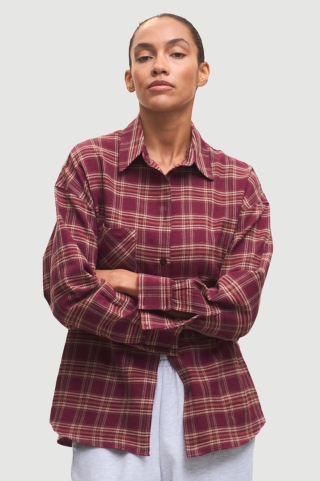 Рубашка Country Vintage Bordo Рубашка Country Vintage Bordo