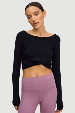 Лонгслив Twist Queen Black Лонгслив Twist Queen Black