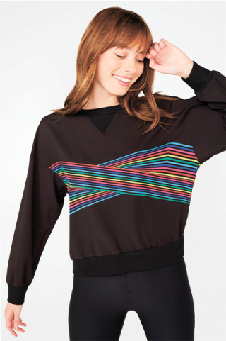 Свитшот Windbreaker Crewneck Vision Rainbow Свитшот Windbreaker Crewneck Vision Rainbow