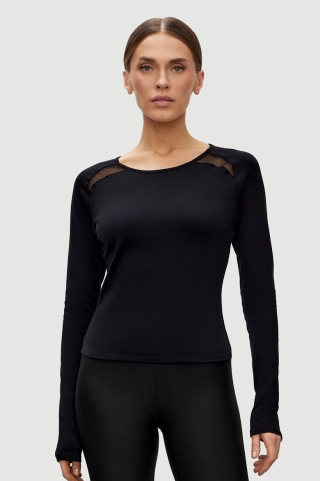 Лонгслив Spot on Black