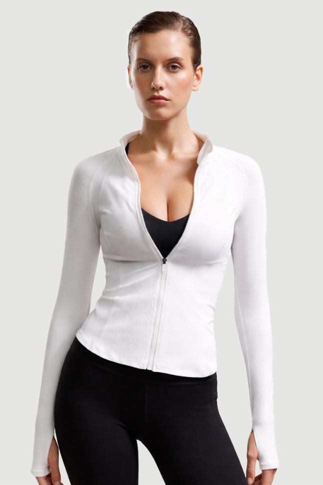 Жакет Relax Rib White