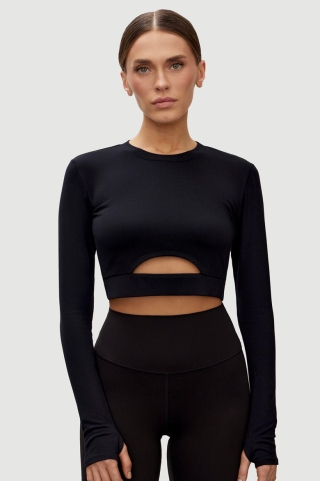 Лонгслив Get Fit Black Лонгслив Get Fit Black