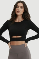 Лонгслив Get Fit Black